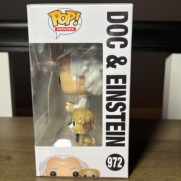 Funko POP! Back to the Future, Doc & Einstein 972 - Picture 5 of 7